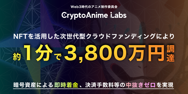 CryptoAnime Labs Crowdfunding